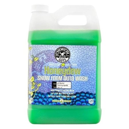 Chemical Guys Chemical Guys CHGCWS-110 1 gal Honeydew Snow Foam Auto Wash Cleanser CHGCWS_110